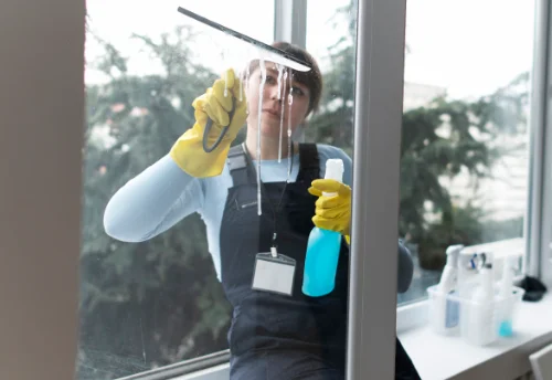 Nettoyage de vitres intérieures et extérieures à Bailly-aux-Forges